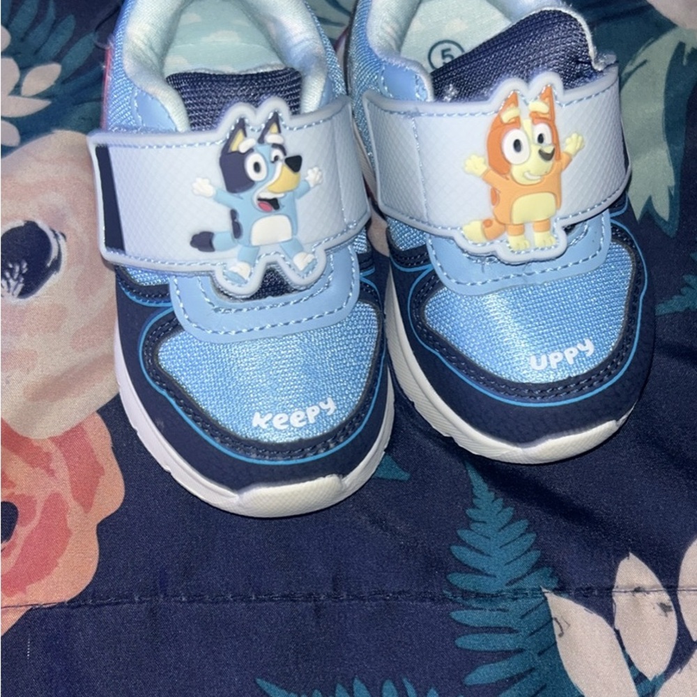 Baby boy bluey shoe